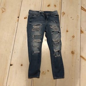 Boyfriend jeans from a boutique